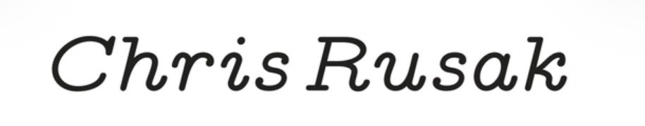 Chris Rusak logo