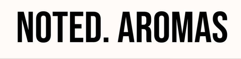 Noted. Aromas logo